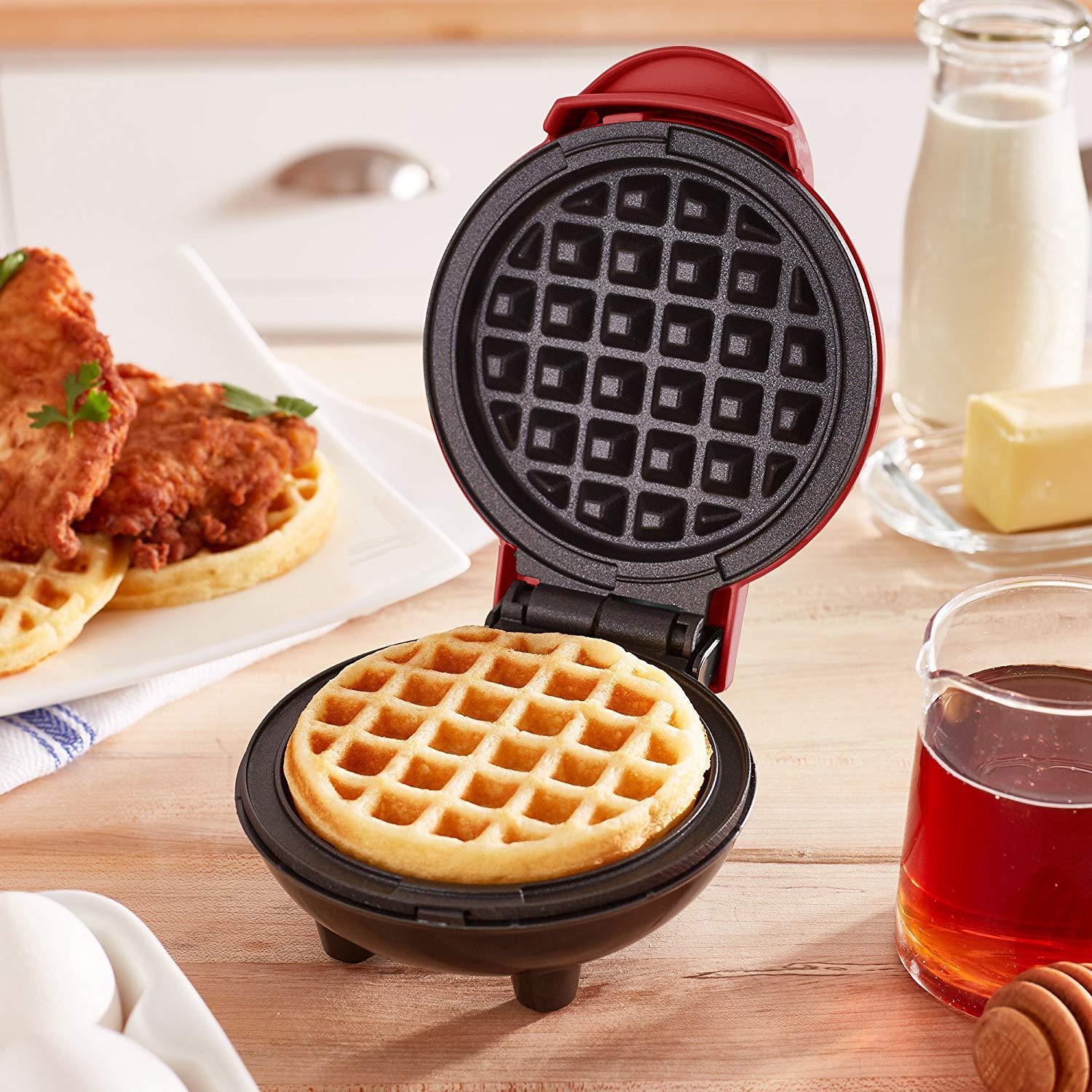 Mini Waffle Maker Household Children's Baking Machine Cake Maker - Wizcoffer