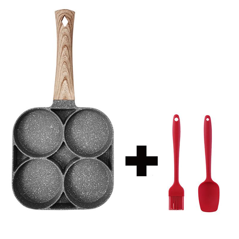 Four Hole Omelette Pan, Non-stick Pan - Wizcoffer