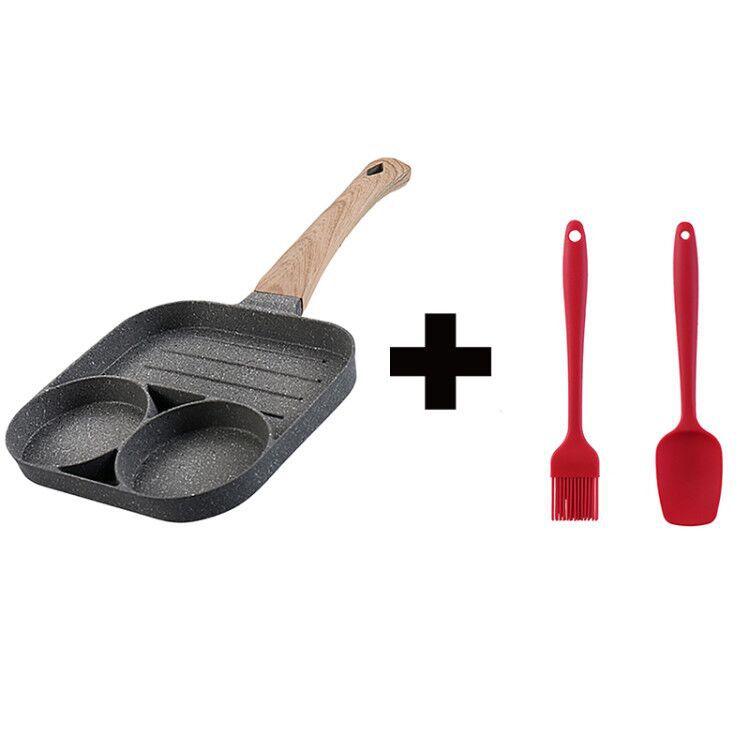 Four Hole Omelette Pan, Non-stick Pan - Wizcoffer