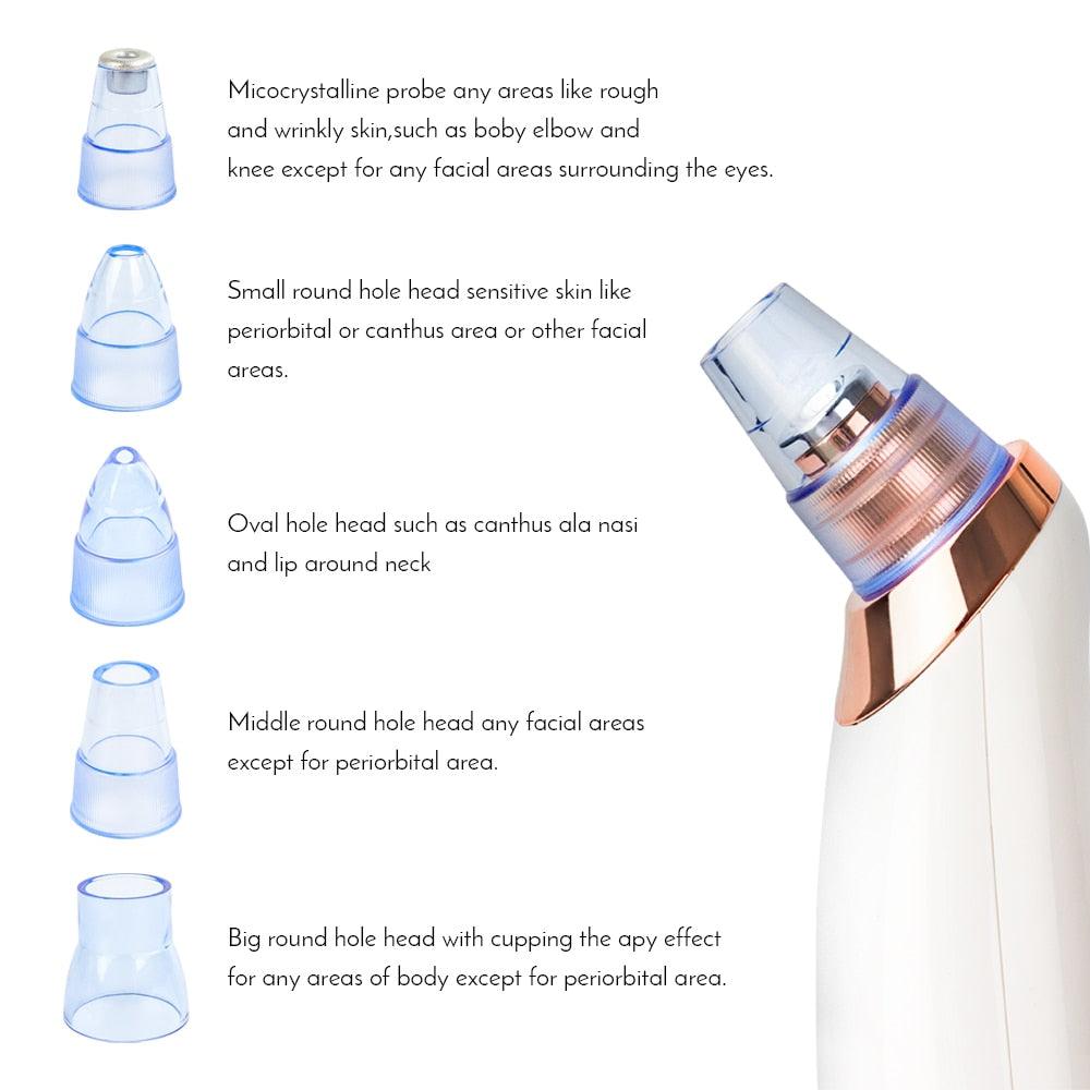 Blackhead instrument pore cleaner to blackhead artifact electric acne machine to blackhead - Wizcoffer