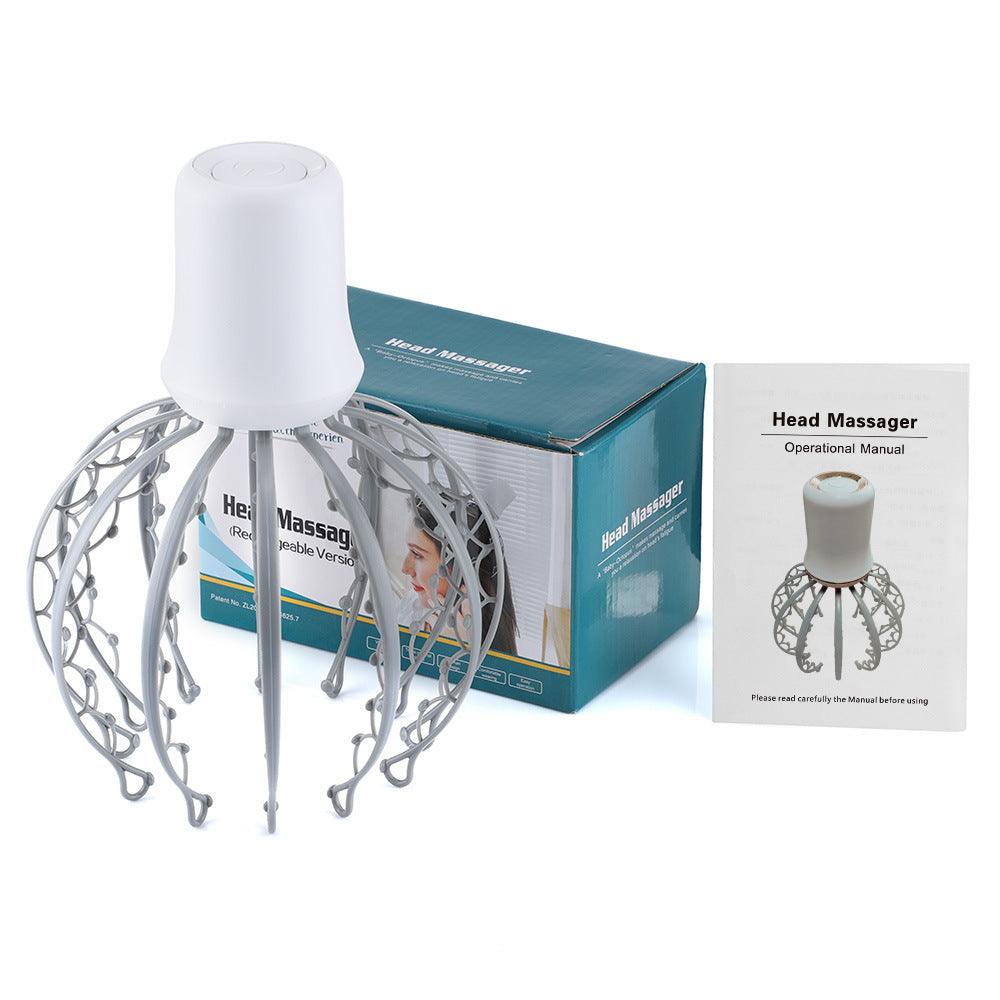 Octopus Electric Head Massage Tingler - Wizcoffer