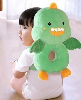 Infant Baby Anti-Fall Head Protection Pad Baby Headrest Child Toddler - Wizcoffer