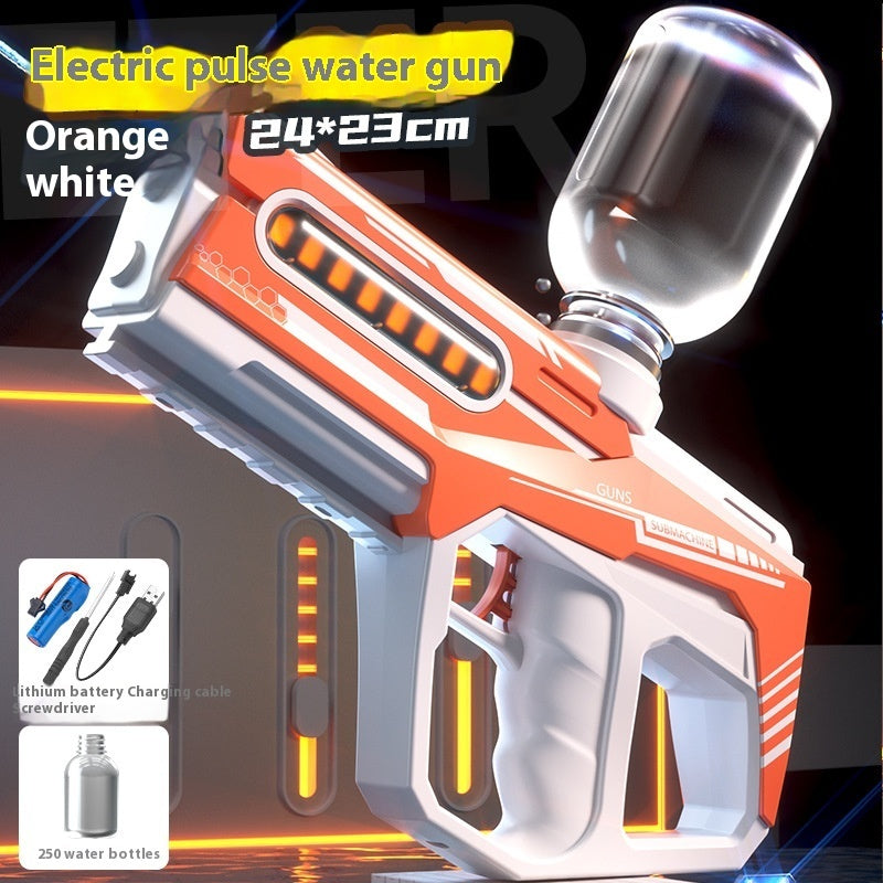Children's Full-automatic Water-absorbing Electric Water Gun Toy - Wizcoffer