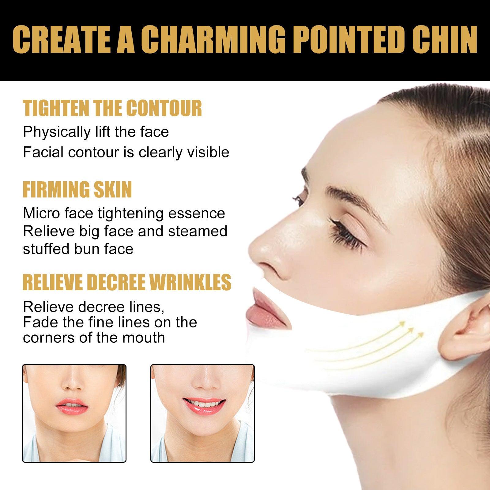 V-shaped Facial Lifting Mask Firming Double Chin - Wizcoffer