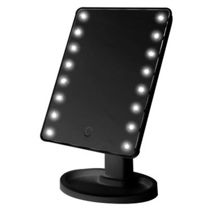 Portable 360 Degree Rotation Touch Induction Tabletop Cosmetic Mirror - Wizcoffer