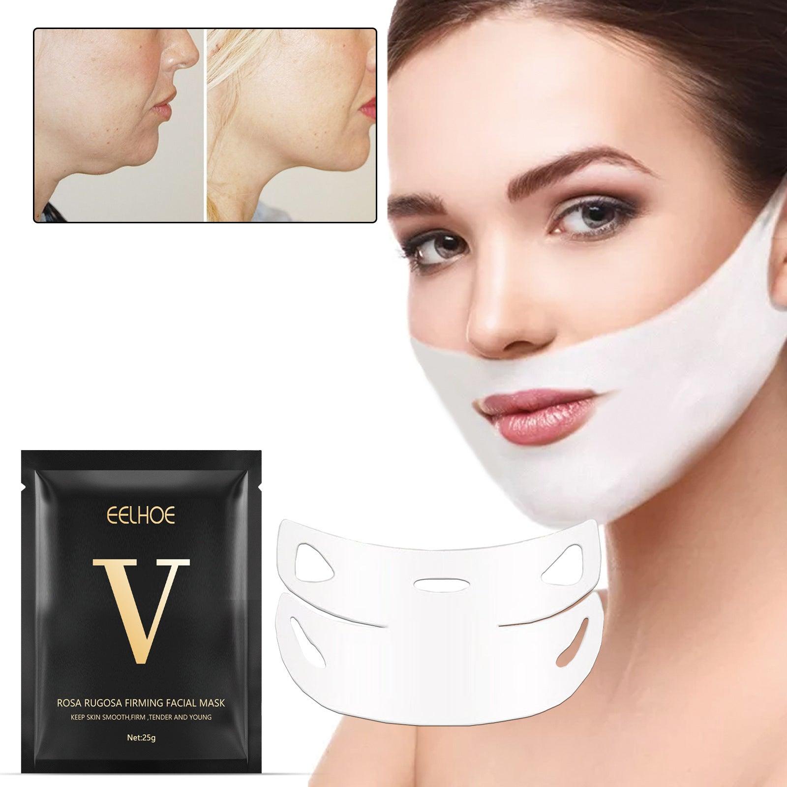 V-shaped Facial Lifting Mask Firming Double Chin - Wizcoffer
