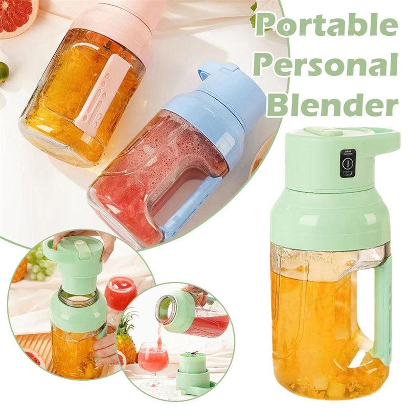 New Arrival Summer Electric Juicer Portable Large Capacity 1500ml Juice USB Rechargeable Electric Portable Blender Kitchen Gadgets - Wizcoffer