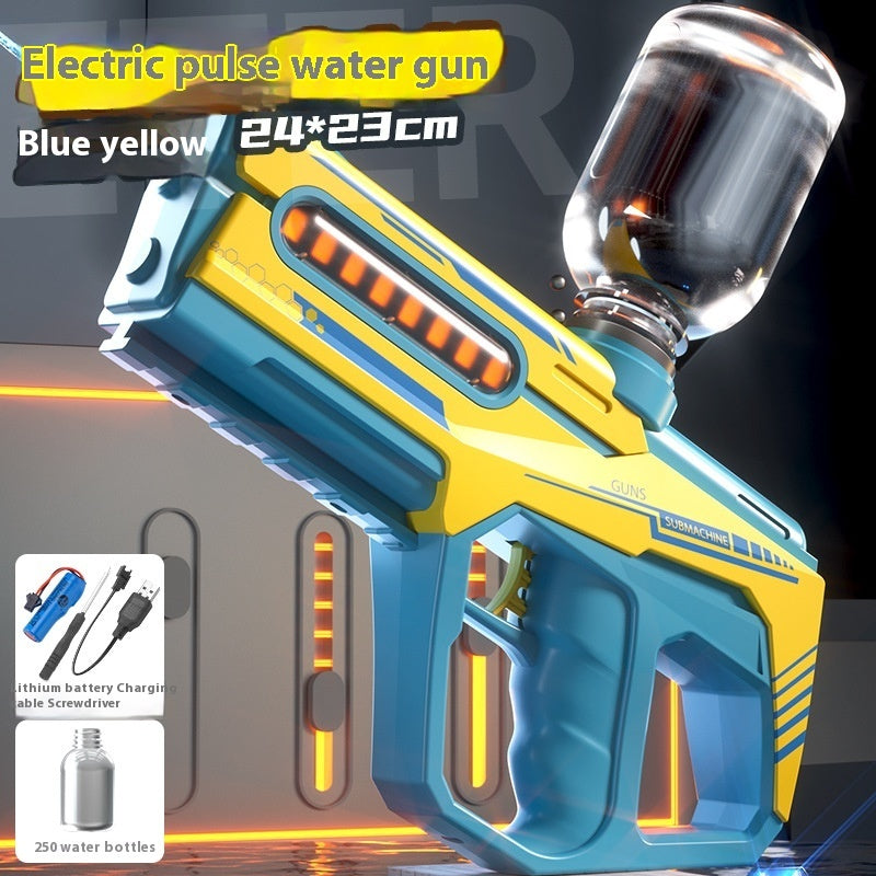 Children's Full-automatic Water-absorbing Electric Water Gun Toy - Wizcoffer