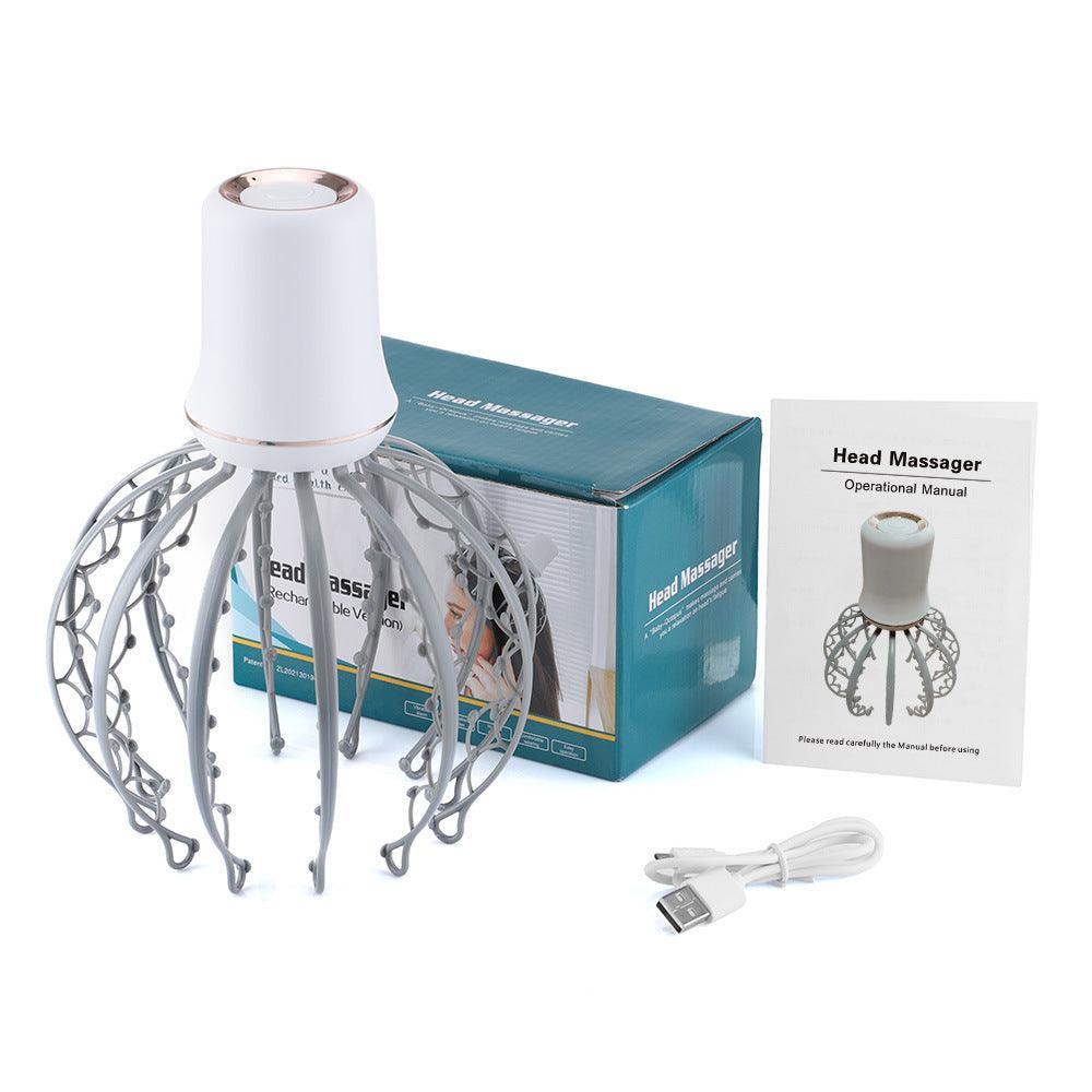 Octopus Electric Head Massage Tingler - Wizcoffer
