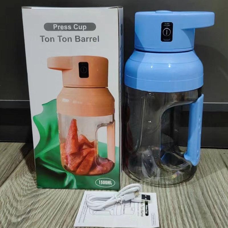 New Arrival Summer Electric Juicer Portable Large Capacity 1500ml Juice USB Rechargeable Electric Portable Blender Kitchen Gadgets - Wizcoffer