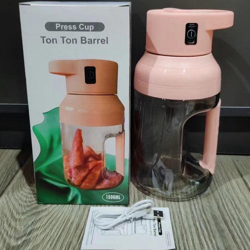 New Arrival Summer Electric Juicer Portable Large Capacity 1500ml Juice USB Rechargeable Electric Portable Blender Kitchen Gadgets - Wizcoffer