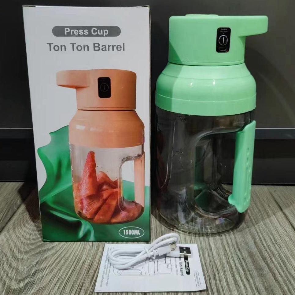 New Arrival Summer Electric Juicer Portable Large Capacity 1500ml Juice USB Rechargeable Electric Portable Blender Kitchen Gadgets - Wizcoffer