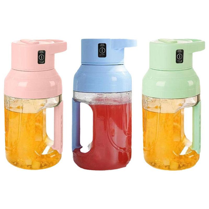 New Arrival Summer Electric Juicer Portable Large Capacity 1500ml Juice USB Rechargeable Electric Portable Blender Kitchen Gadgets - Wizcoffer