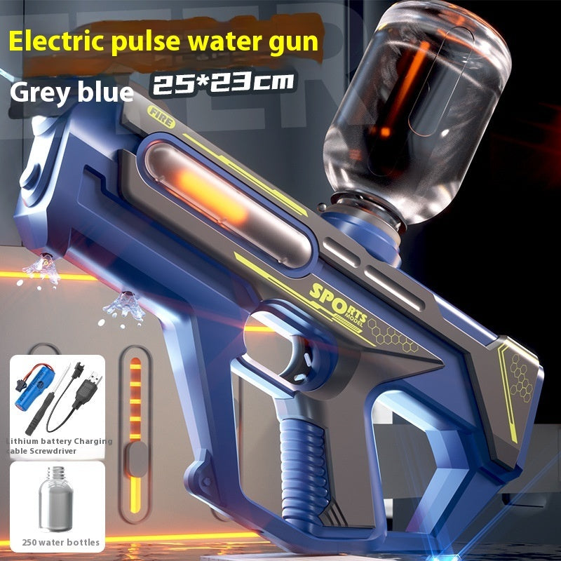 Children's Full-automatic Water-absorbing Electric Water Gun Toy - Wizcoffer