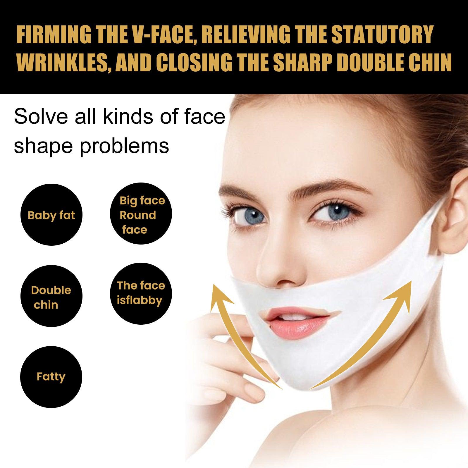 V-shaped Facial Lifting Mask Firming Double Chin - Wizcoffer