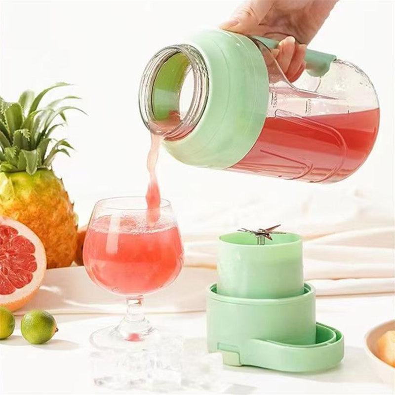 New Arrival Summer Electric Juicer Portable Large Capacity 1500ml Juice USB Rechargeable Electric Portable Blender Kitchen Gadgets - Wizcoffer