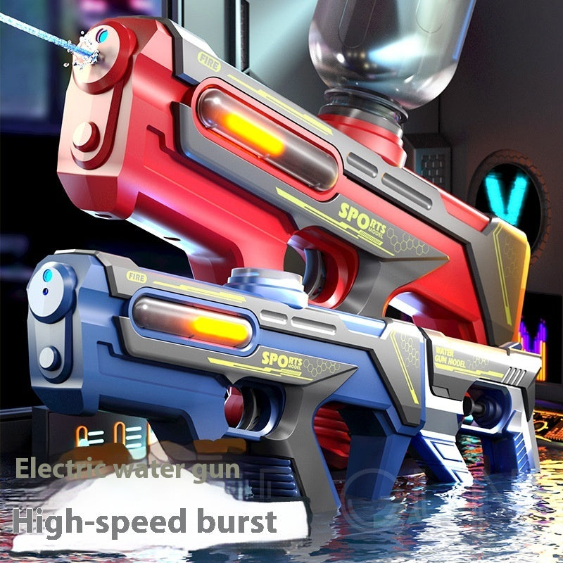 Children's Full-automatic Water-absorbing Electric Water Gun Toy - Wizcoffer