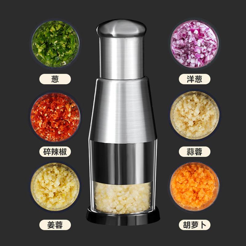 Kitchen Chopper Mashed Garlic Garlic Press - Wizcoffer