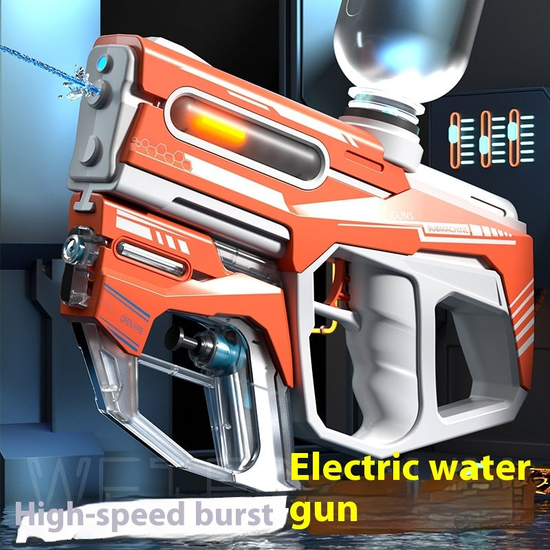 Children's Full-automatic Water-absorbing Electric Water Gun Toy - Wizcoffer